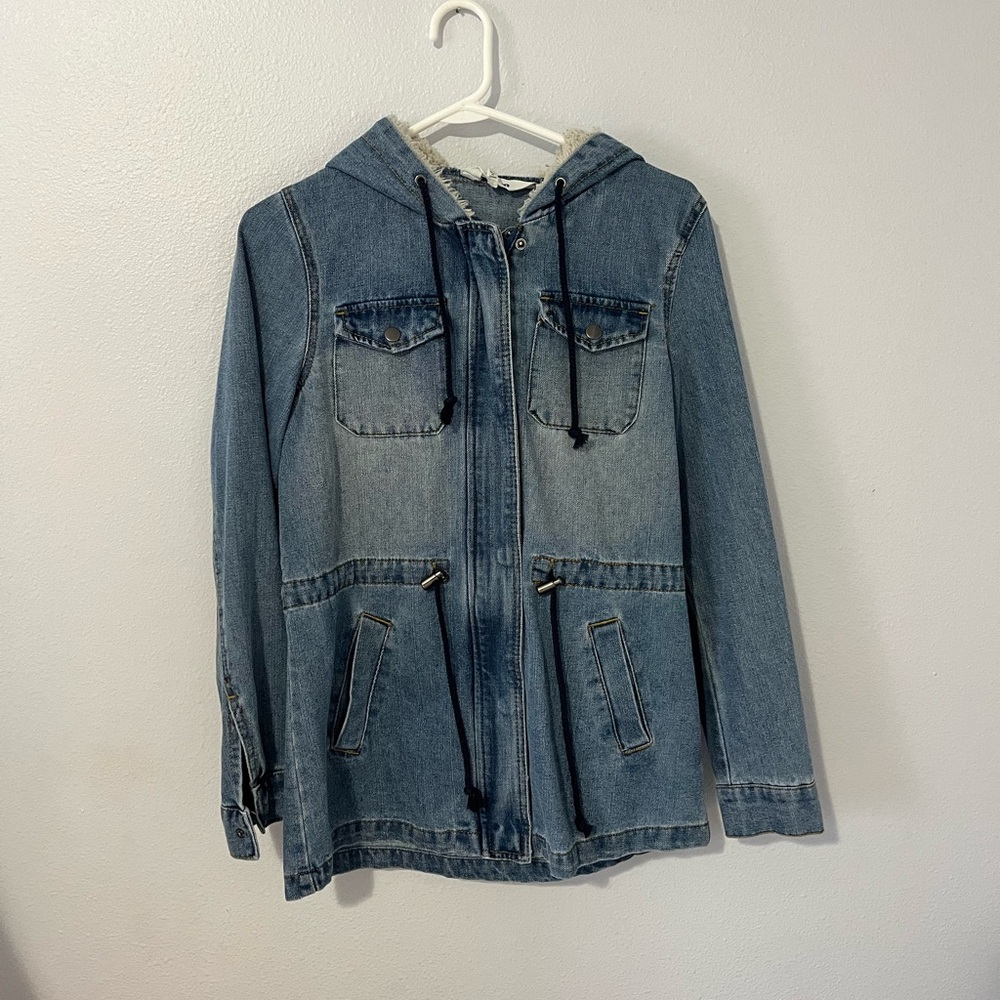 Sherpa Lined Jean Jacket